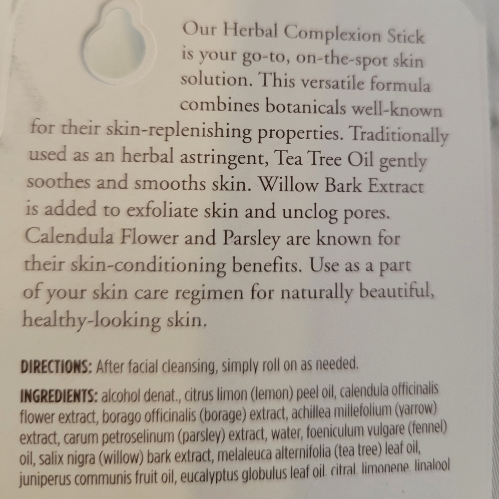 🛍5 for $25/Burt's Bees Herbal Complexion Stick - Picture 3 of 3